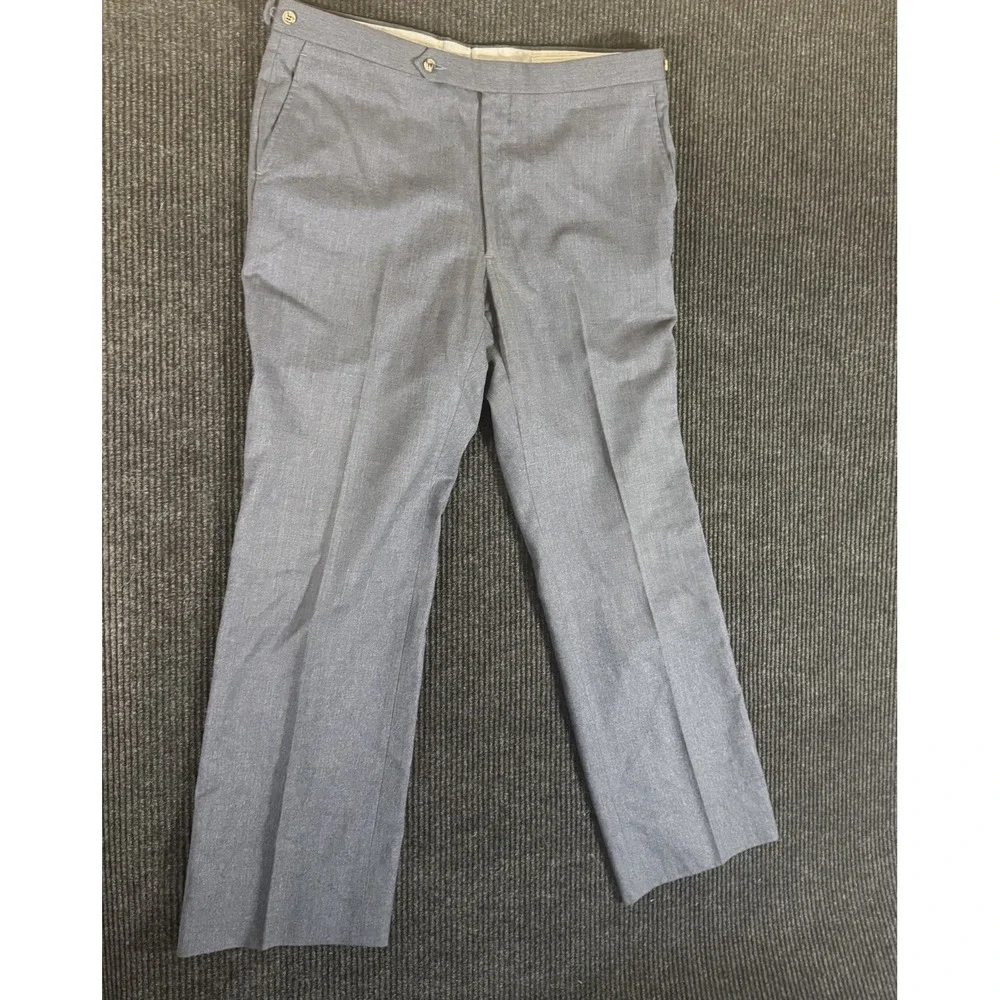 VTG John Alexander Mens 38x32 Gray Dress Pants